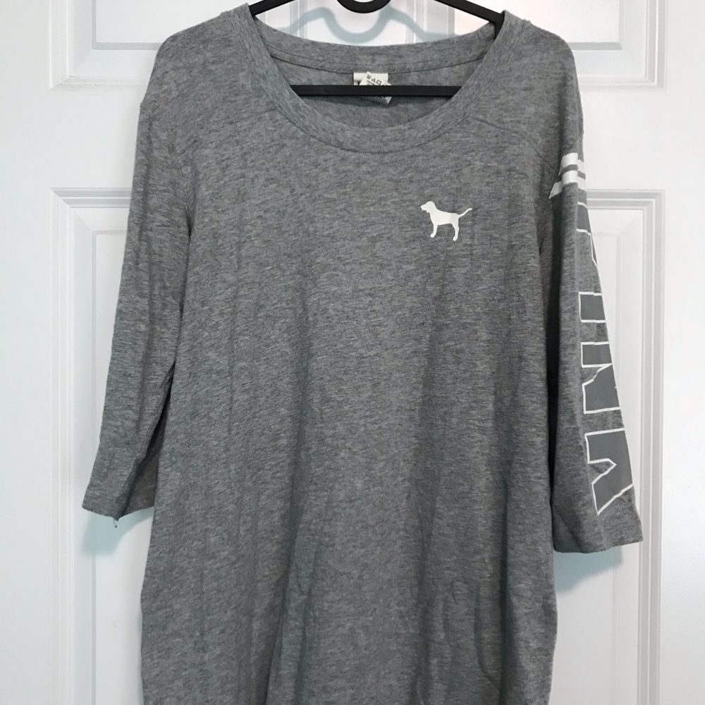 PINK 3/4 Sleeve Shirt